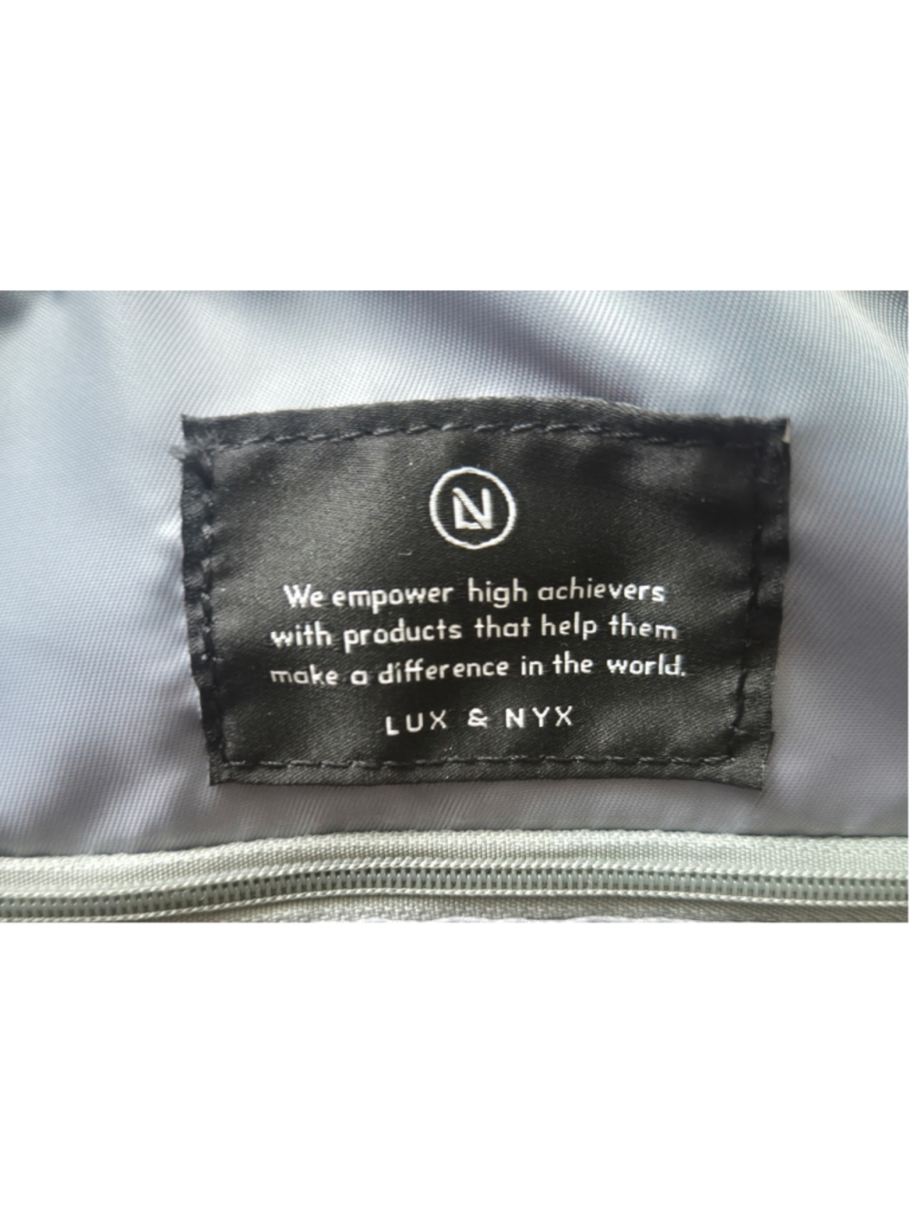 NWT Lux & Nyx Daily Origami Backpack 16" Laptop Bag Ultra Matte Champagne - Picture 6 of 15